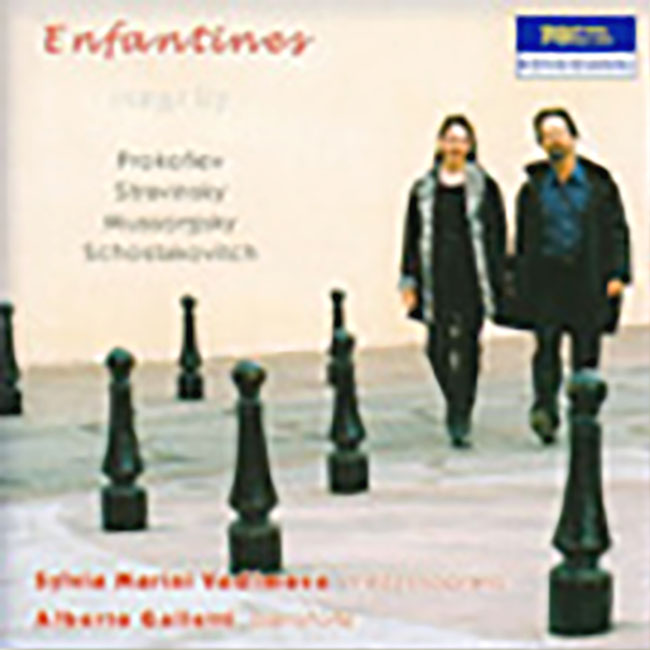 "Enfantines" - Prokofiev - Stravinsky - Schostakovitch - CD - Sylvia Vadimova